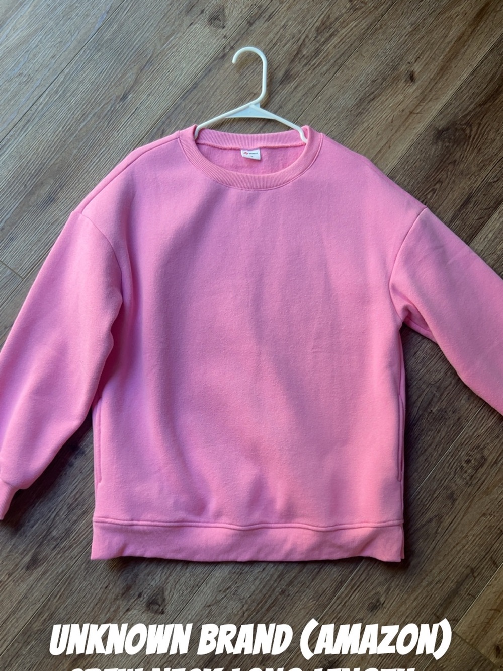 Pink Crewneck Sweater